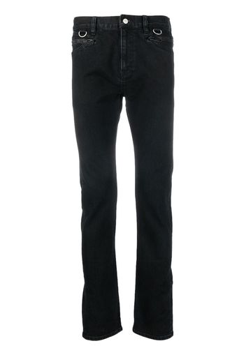 Undercoverism zip-pocket straight-leg jeans - Nero