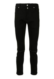 Undercoverism Jeans slim con zip - Nero