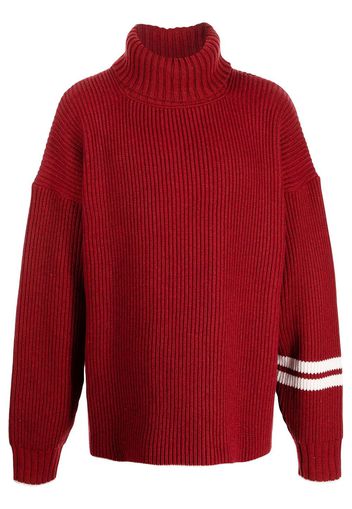 UNIFORME Maglione a righe - Rosso