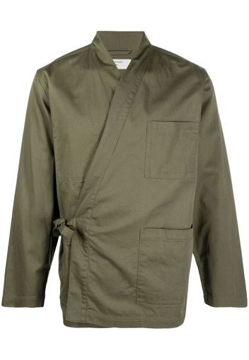 Universal Works side-tie fastening jacket - Verde