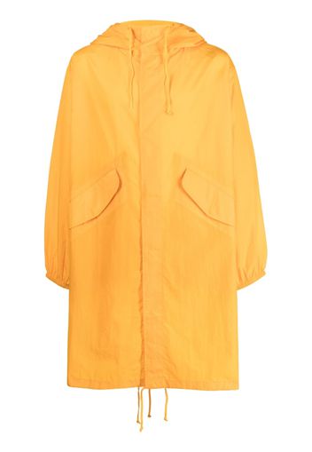 Universal Works two-pocket hooded parka - Arancione