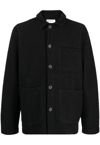 Universal Works buttoned shirt jacket - BLACK