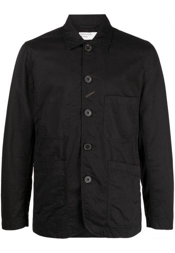 Universal Works long-sleeve cotton shirt - Nero