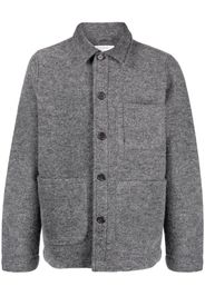 Universal Works buttoned shirt jacket - Grigio