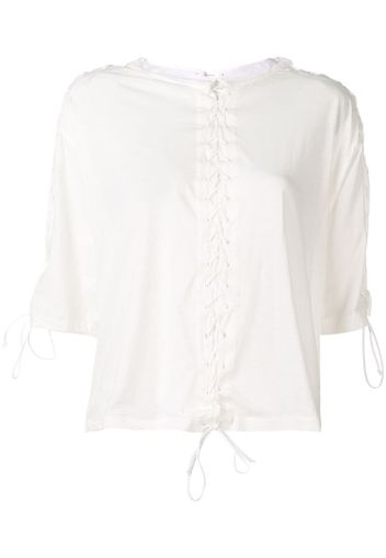 Blusa con lacci