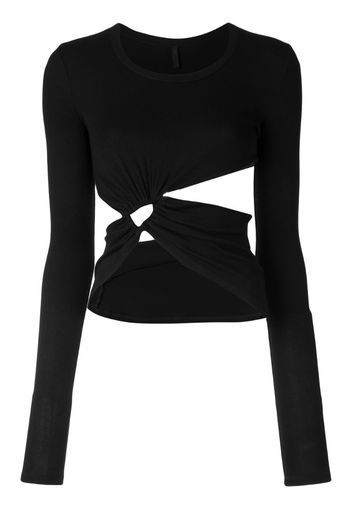 Top con dettaglio cut-out