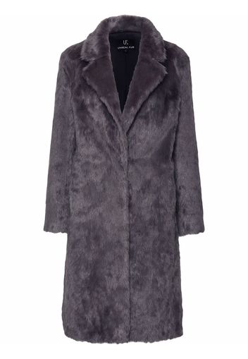 Unreal Fur Moon Flower faux fur coat - Grigio