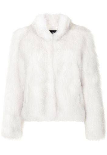 Unreal Fur Giacca a collo alto Fur Delish - Bianco