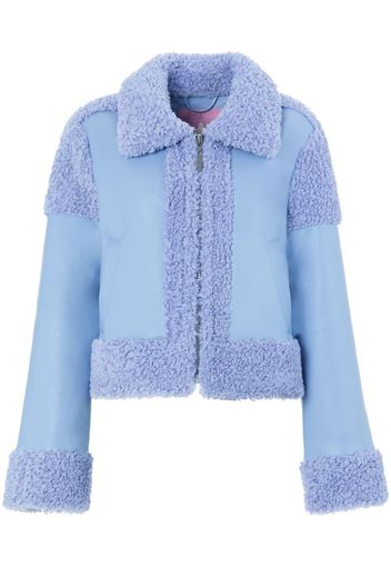 Unreal Fur Giacca Corfu con zip - Blu