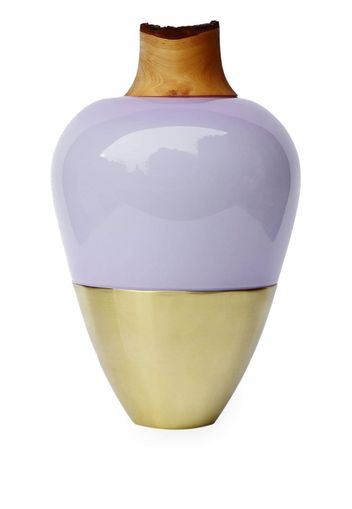 Utopia & Utility Lavender India 1 geometric-body vase (38cm) - Viola