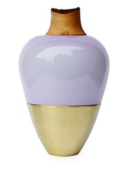 Utopia & Utility Lavender India 1 geometric-body vase (38cm) - Viola