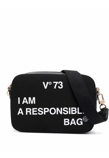 V-73 Responsability shoulder bag - Nero