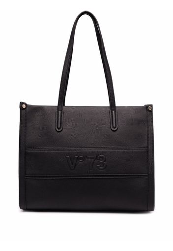 V°73 Sorrento logo-embossed tote bag - Nero