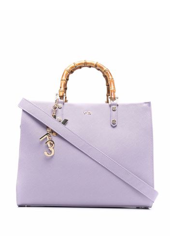 V°73 logo tote bag - Viola