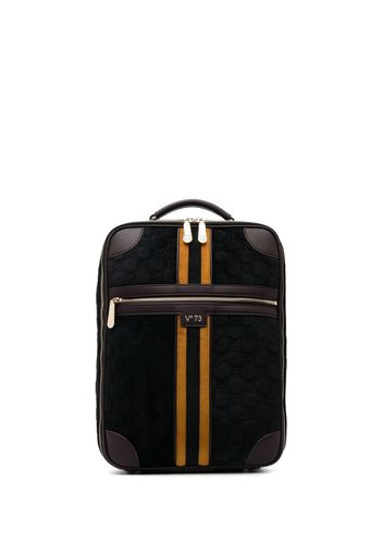 V°73 logo zipped backpack - Nero