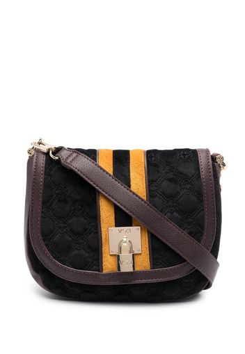 V°73 foldover satchel bag - Nero