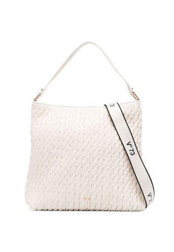 V°73 Rossy interwoven tote bag - Toni neutri