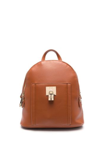 V°73 Titania padlock-detail backpack - Marrone