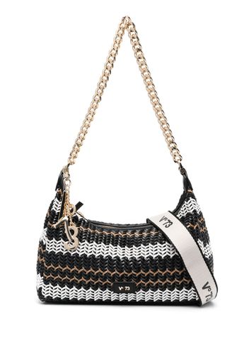 V°73 Ariel woven shoulder bag - Nero