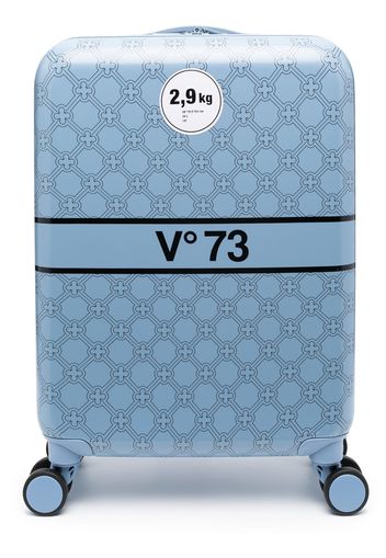 V°73 logo-detail travel case - Blu