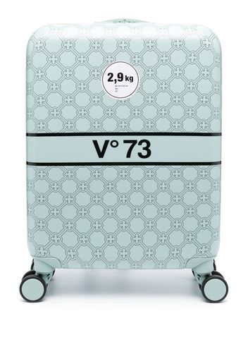 V°73 logo-detail travel case - Blu