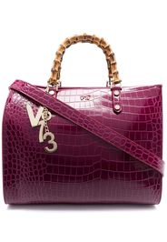 V°73 Borsa tote con logo - Rosa