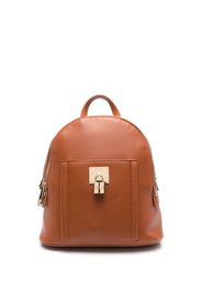 V°73 Titania padlock-detail backpack - Marrone