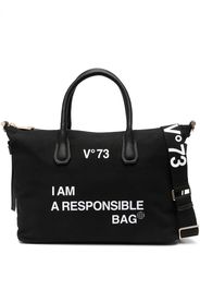 V°73 Responsability tote bag - Nero