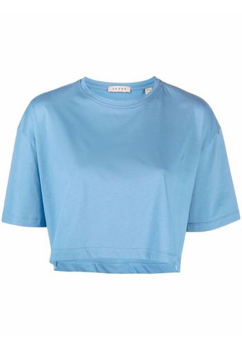 Vaara T-shirt crop - Blu