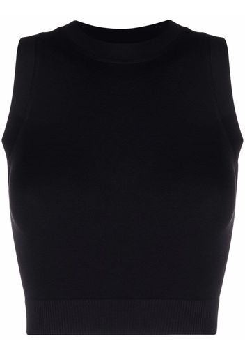 Vaara Lucy seamless crop top - Nero