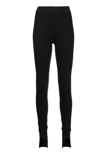 Vaara Leggings con logo - Nero