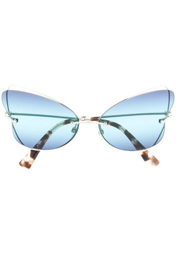 butterfly frame sunglasses