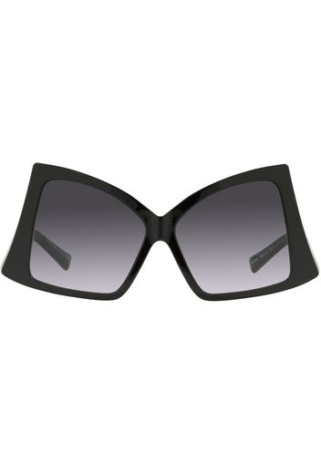 Valentino Eyewear Occhiali da sole oversize - Nero