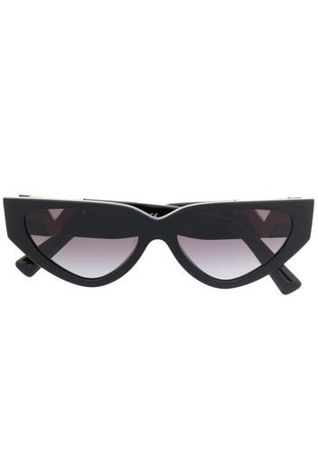 Valentino Eyewear Occhiali da sole cat-eye VA4063 - Nero