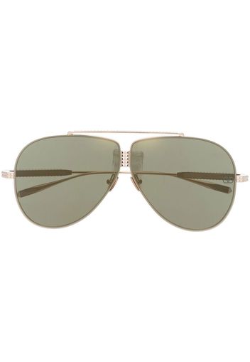 VALENTINO EYEWEAR pilot-frame sunglasses - Oro