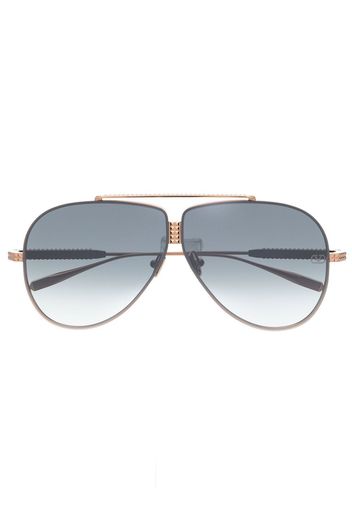 Valentino Eyewear pilot-frame sunglasses - Oro