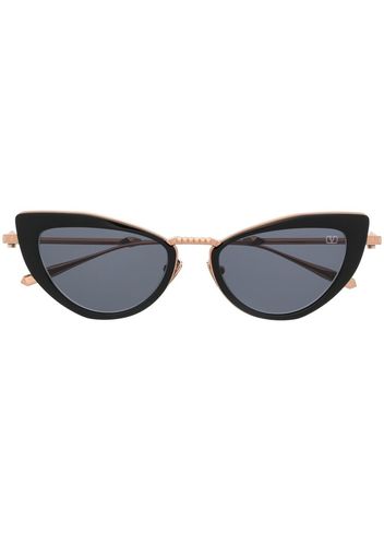 Valentino Eyewear Occhiali da sole cat-eye Rockstud - Rosa