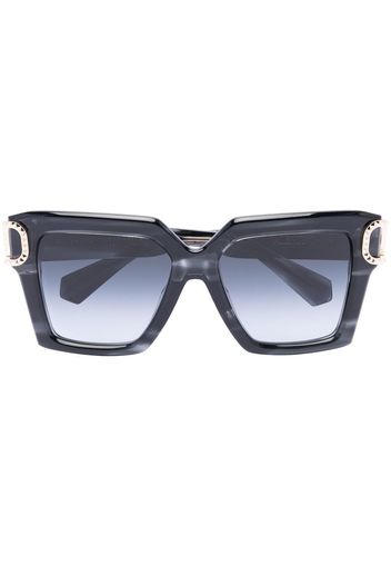 Valentino Eyewear VLogo Signature square-frame sunglasses - Nero
