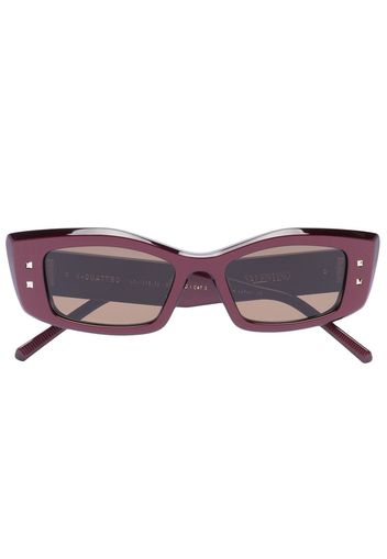 Valentino Eyewear rectangular-frame sunglasses - Rosso