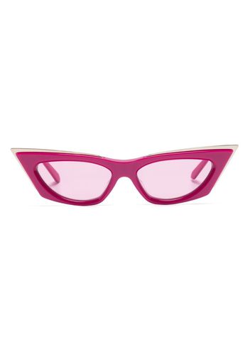 Valentino Eyewear V-Goldcut I cat-eye sunglasses - Rosa