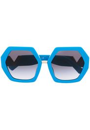 VLOGO hexagonal oversized-frame sunglasses