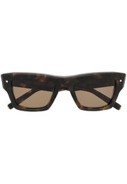 VALENTINO EYEWEAR square-frame sunglasses - Marrone