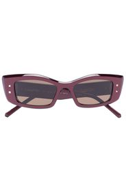 Valentino Eyewear rectangular-frame sunglasses - Rosso