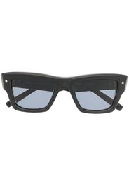 Valentino Eyewear Occhiali da sole squadrati Rockstud - Nero