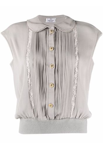 Valentino Pre-Owned Blusa smanicata anni '80 - Grigio