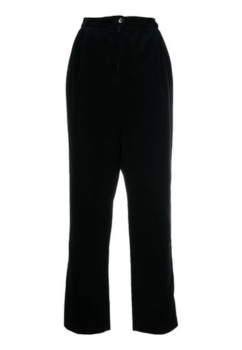 Valentino Pre-Owned Pantaloni dritti Pre-owned anni '80 - Nero