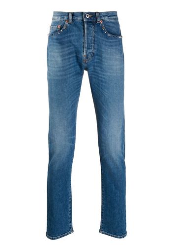 Rockstud slim-fit jeans