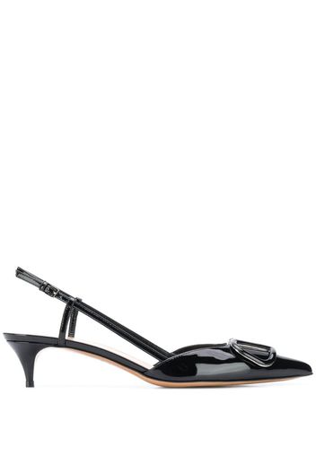 VLOGO slingback pumps