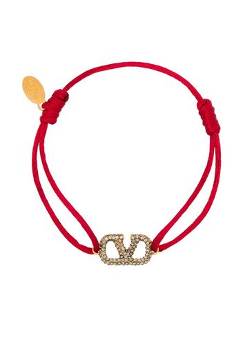 red VLOGO charm bracelet