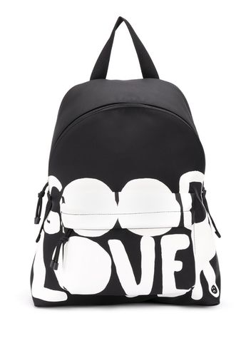 Lovers Language printed backpack